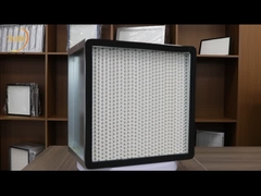 Caja profunda industrial del filtro del plisado HEPA del separador del papel de papel de aluminio de H13 H14 para el laboratorio