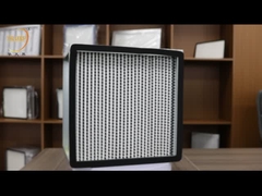 Filtro profundo galvanizado de encargo de la sala de operaciones del filtro H13 H14 del plisado HEPA de la eficacia alta del marco HEPA