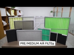 Filtro de aire plisado el panel del marco de la aleación de aluminio pre para el aire acondicionado