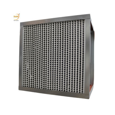 calidad  High Temperature Resistant Air Filter Metal Mesh Metal Frame HEPA Filter fábrica