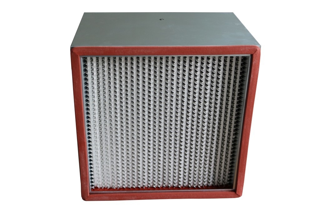 Papel de aluminio de alta temperatura del filtro del sistema HEPA de la filtración del aire del sitio limpio