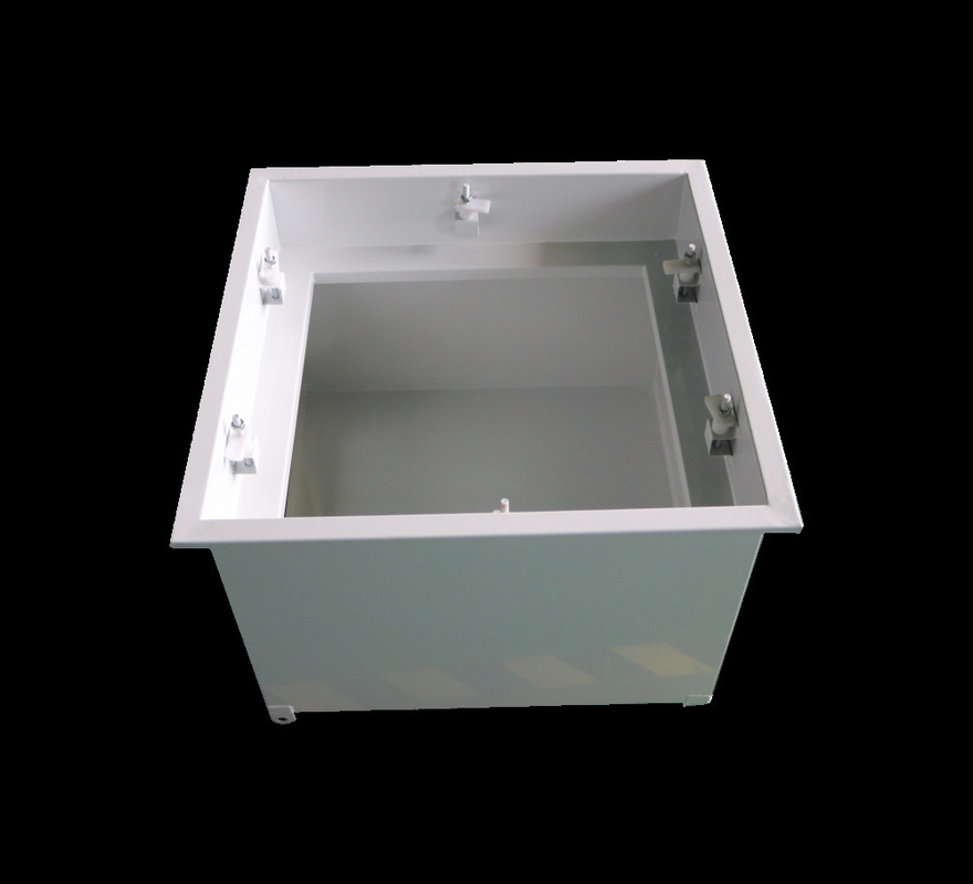 1000 caja del filtro del tubo de aire de filtro del terminal HEPA de la CLASE para el sitio limpio