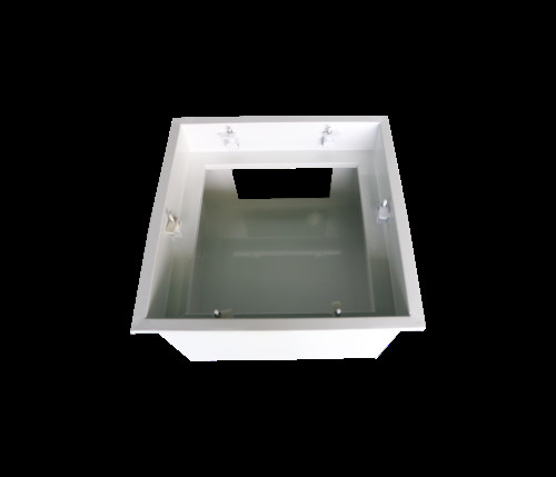 1000 caja del filtro del tubo de aire de filtro del terminal HEPA de la CLASE para el sitio limpio