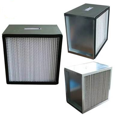 El plisado profundo galvanizado HEPA del marco de acero filtra el filtro 4KG de la caja de HEPA