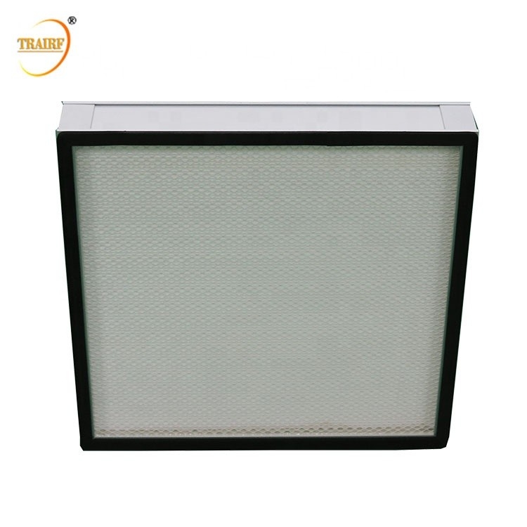 Filtro de aire de aluminio de Hepa del marco para el sistema de ventilación