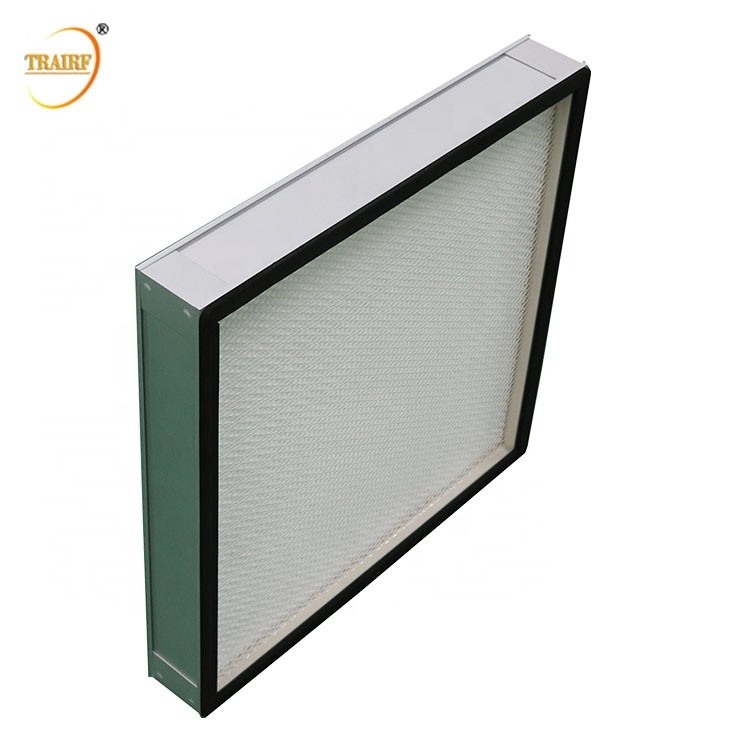 Filtro de aire de aluminio de Hepa del marco para el sistema de ventilación