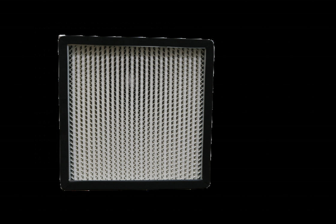 El plisado profundo de cristal HEPA de fibra filtra el filtro de aire plisado del panel con la separación del papel de aluminio
