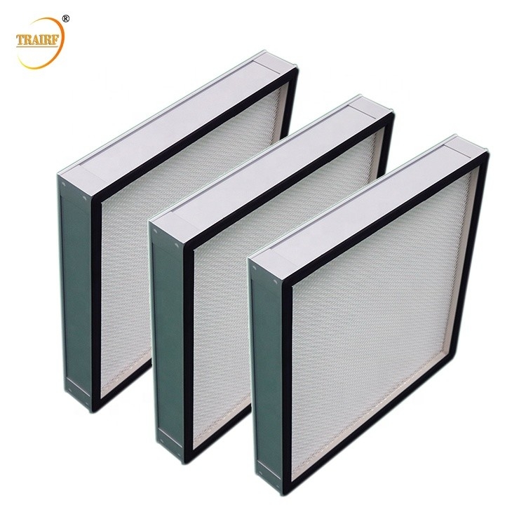 Flujo laminar Hood Filter 220Pa de la fibra de vidrio del filtro de aire de H13 HEPA
