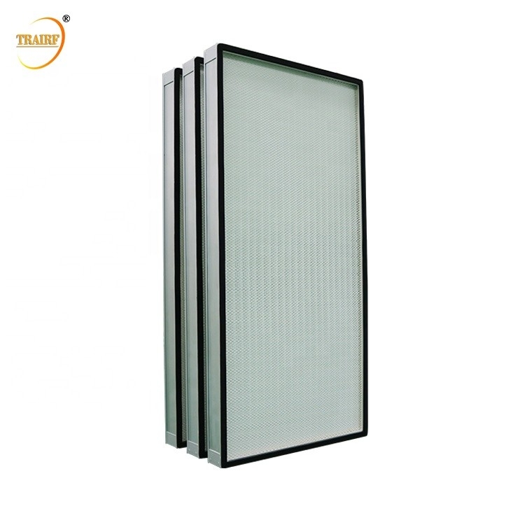 Flujo laminar Hood Filter 220Pa de la fibra de vidrio del filtro de aire de H13 HEPA