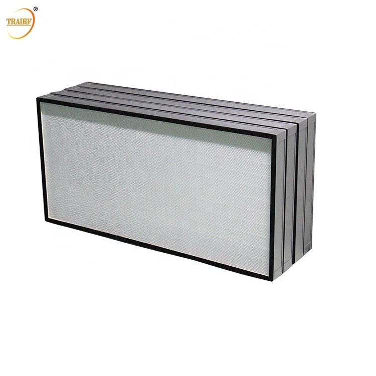 Flujo laminar Hood Filter 220Pa de la fibra de vidrio del filtro de aire de H13 HEPA