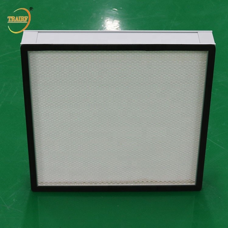 Medios filtro de aire de la capilla HEPA del flujo laminar de la fibra de vidrio micro H13 H14