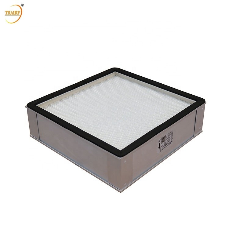 medios de Hood Filter With Glass Fiber del flujo del filtro de aire de 0.3um 24x24 HEPA