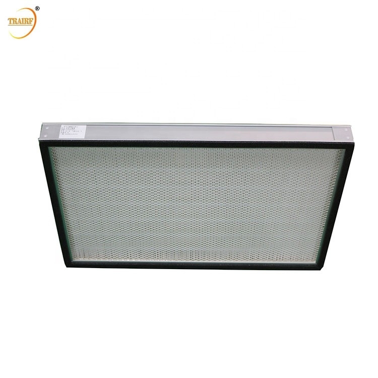 medios de Hood Filter With Glass Fiber del flujo del filtro de aire de 0.3um 24x24 HEPA