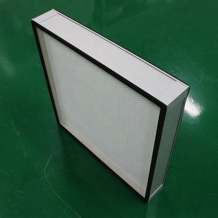 De H14 FFU de la fan del filtro medios HEPA filtro de aire de la fibra de vidrio para el laboratorio