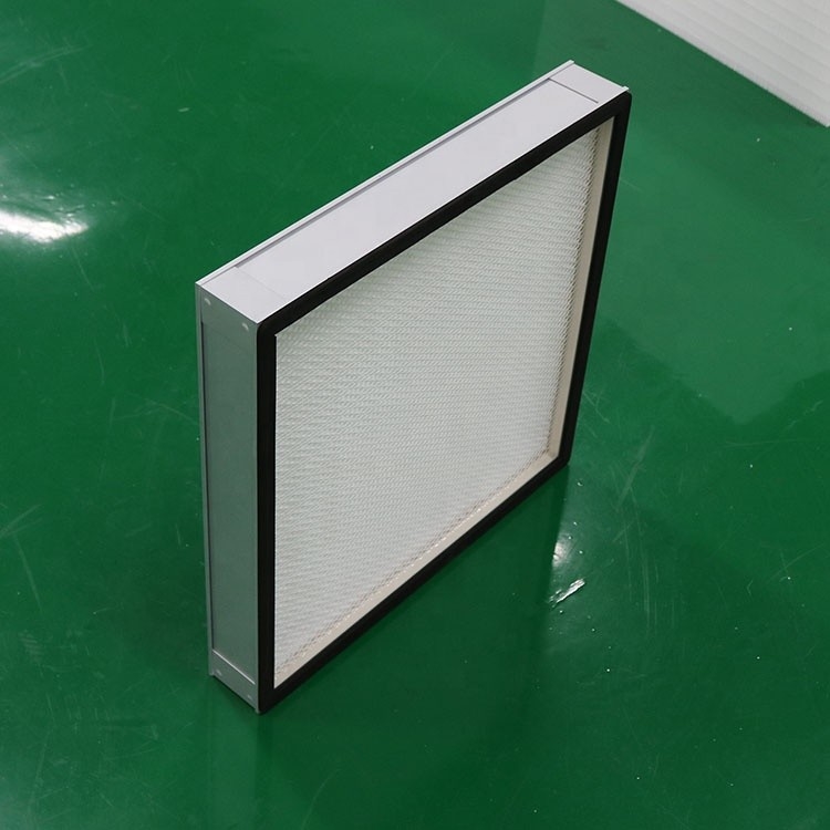 99,99% filtro de aire micro del filtro HEPA H14 de la fibra de vidrio de H11 H12 0.3um