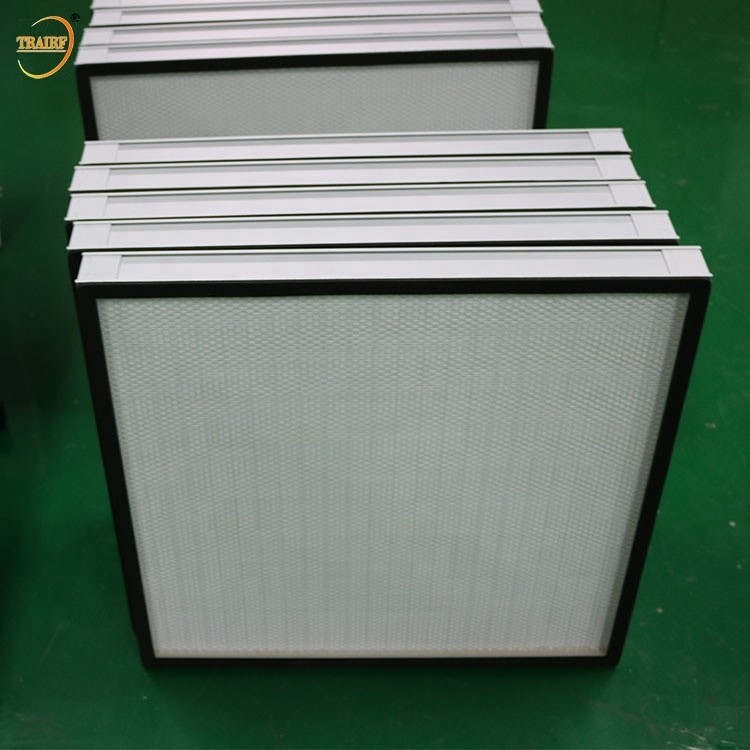 0.3um fibra de vidrio micro filtro de aire de ULPA y de HEPA para farmacéutico biológico