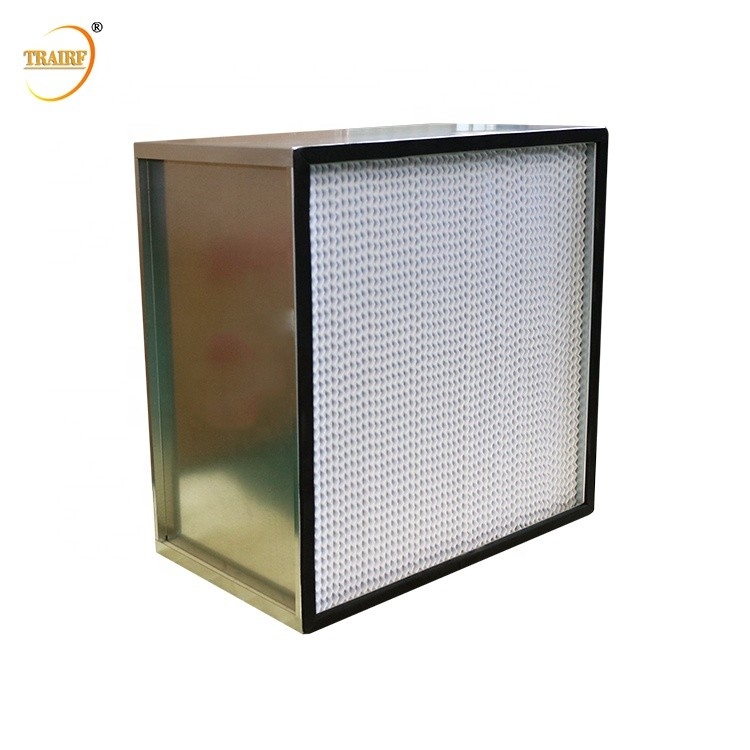 filtro micro del panel HEPA de la fibra de vidrio 0.3um para el proceso farmacéutico