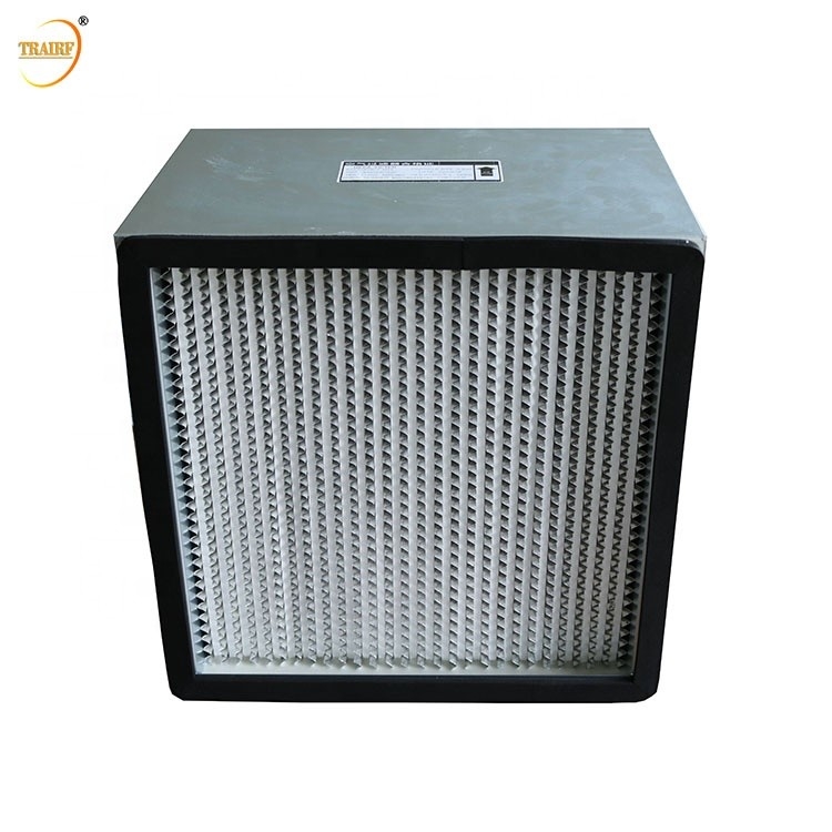 Filtro profundo del plisado HEPA del marco 99,99% de aluminio para el sistema de ventilación