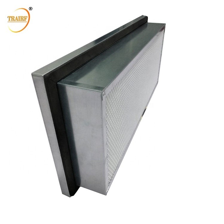Tipo filtro 220Pa 140Pa del casete del filtro del sello HEPA del gel del sistema de la HVAC