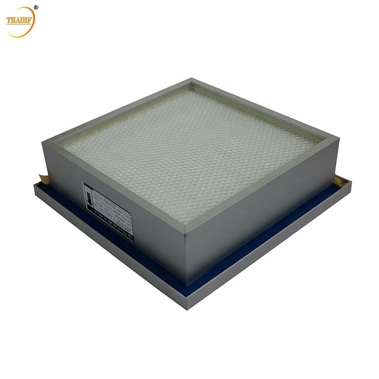 Sello farmacéutico Mini Pleated Hepa Filter H13 H14 del gel EN1882