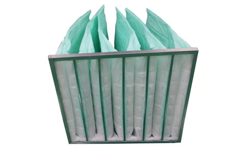 Filtro de aire del bolsillo de los filtros de bolso del aire acondicionado F6 para la industria alimentaria