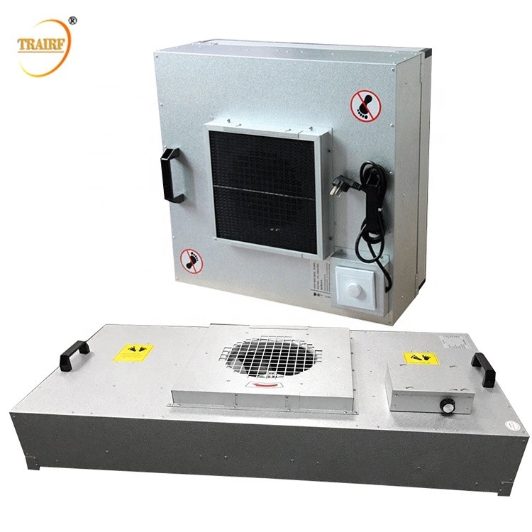 Unidad de plata AC220V 50Hz del filtro FFU del ISO HEPA para la cabina limpia