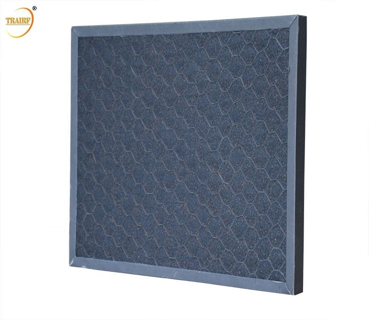 99,97% el filtro de aire del carbono activado del panal del panel para el aire substituye