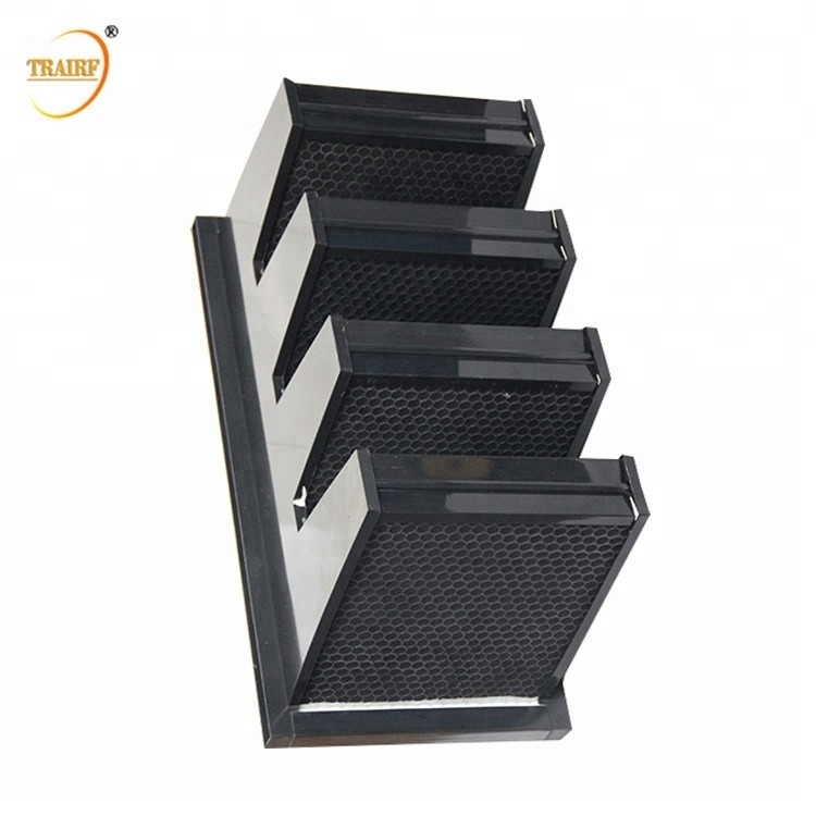 filtro de aire del banco del filtro de aire del carbono activado 0.3u V 800-4200 CMB/H