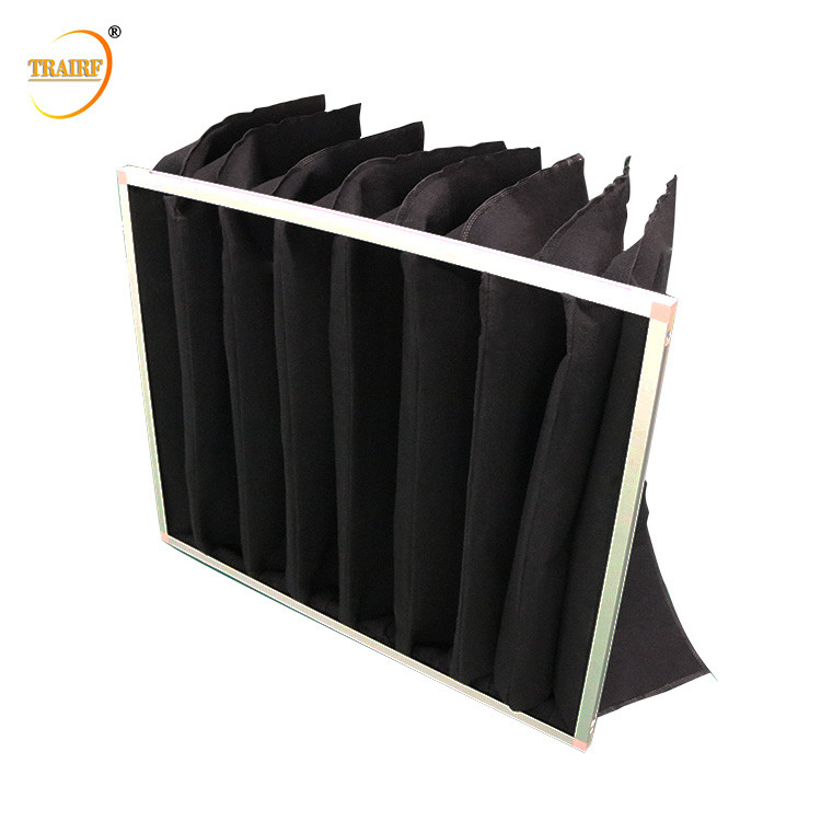 El carbono negro del 70% activó los filtros de aire del bolso para el sistema de la HVAC