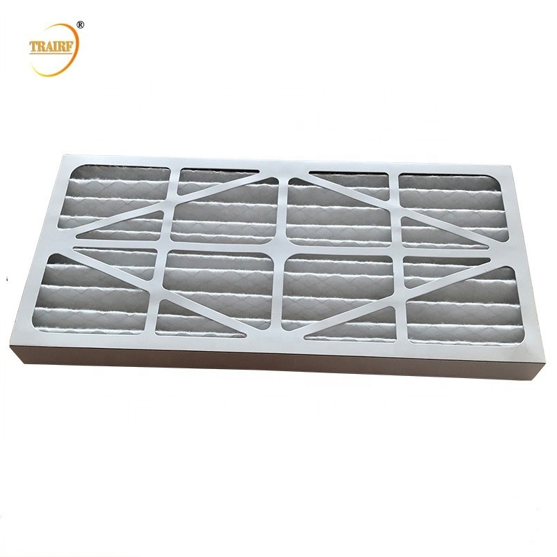 De G3 de la cartulina del marco filtros de aire plisados resistentes del panel de humedad del filtro pre
