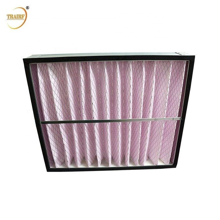 Filtro de aire de la HVAC de la CA del sitio limpio del marco de la aleación de aluminio pre 60Pa para el aire acondicionado