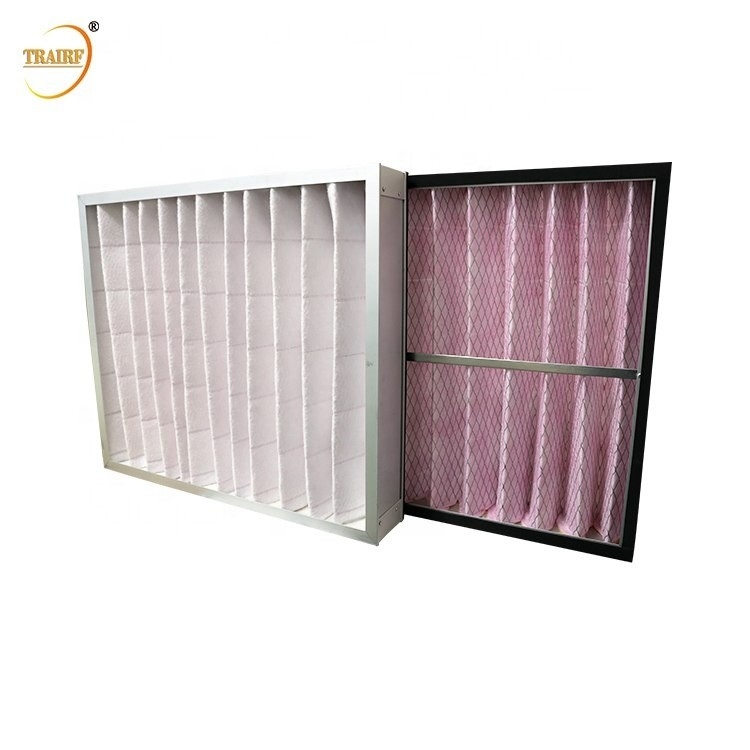 Filtro de aire de la HVAC de la CA del sitio limpio del marco de la aleación de aluminio pre 60Pa para el aire acondicionado
