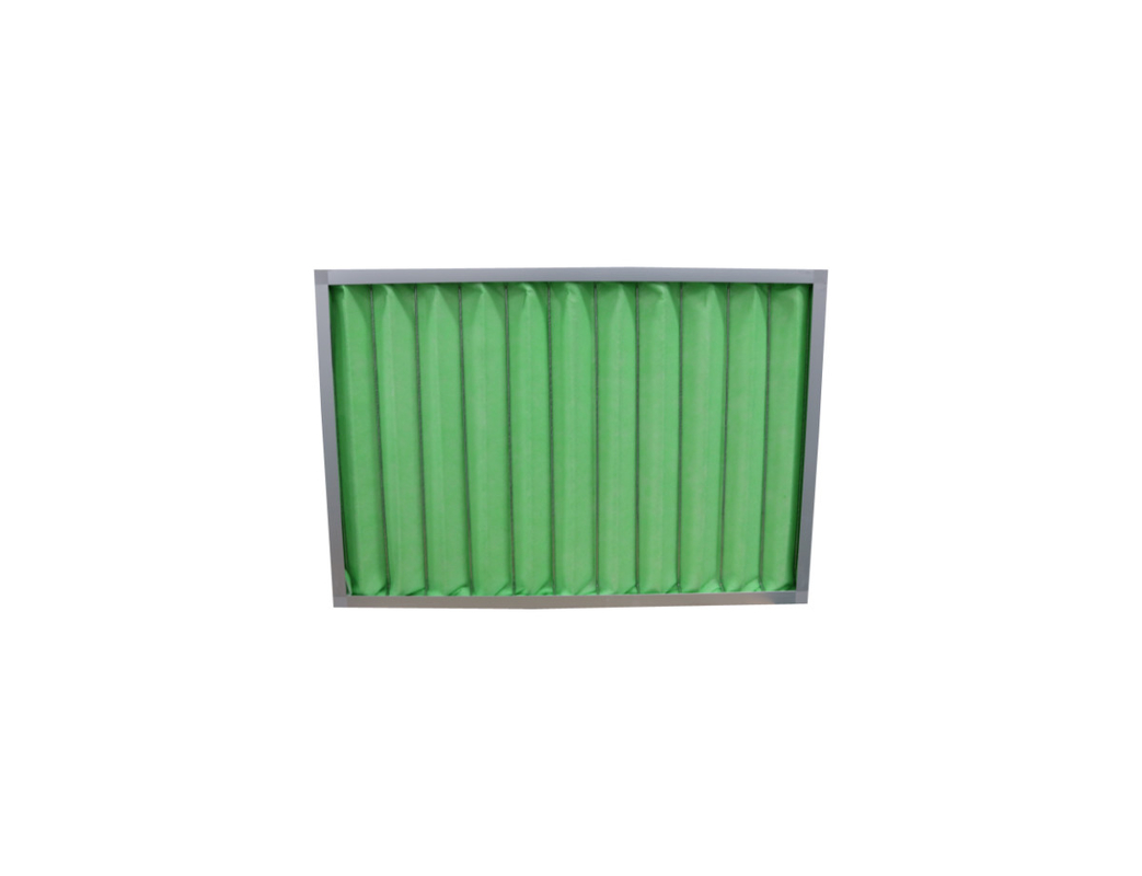 El marco G4 de la aleación de aluminio plisó el filtro de aire de la HVAC para el sistema de ventilación