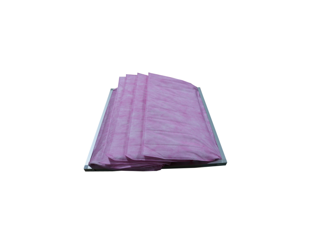 El bolso del filtro de aire secundario filtra AHU el 85% para el sistema de ventilación de la industria