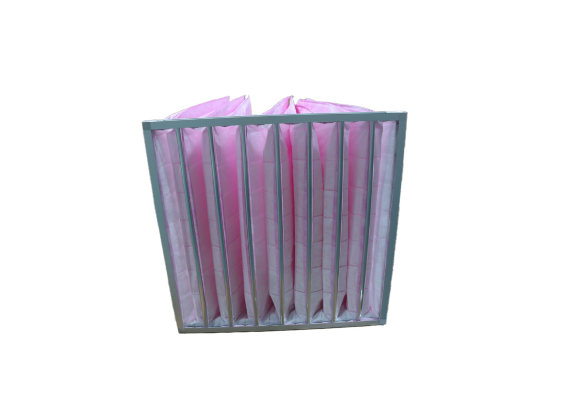 El bolso del filtro de aire secundario filtra AHU el 85% para el sistema de ventilación de la industria