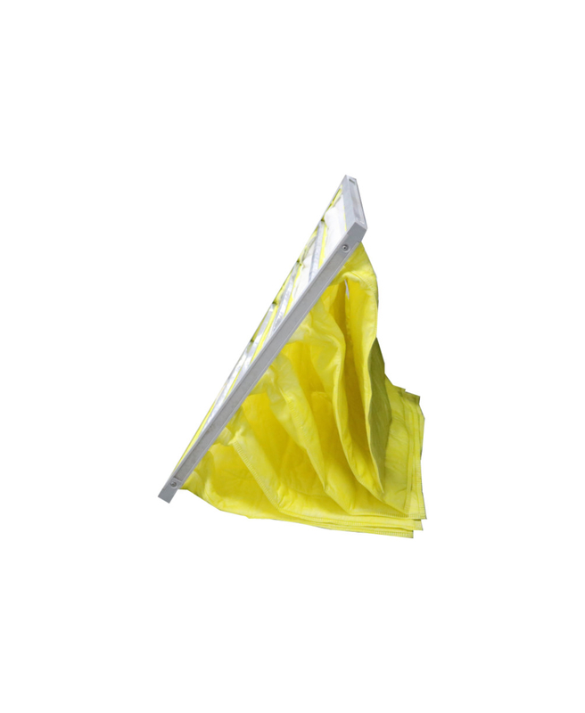 Filtro de aire de la fibra de vidrio del filtro de bolso del aire acondicionado F9 0.5um