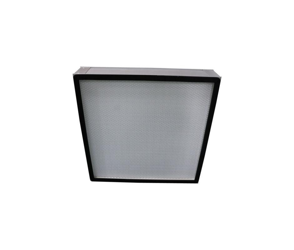 filtro profundo del flujo laminar de Hepa del plisado de la fibra de vidrio 99,99% 0.3u