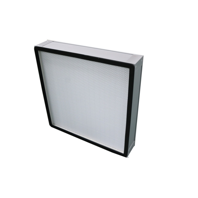 filtro profundo del flujo laminar de Hepa del plisado de la fibra de vidrio 99,99% 0.3u