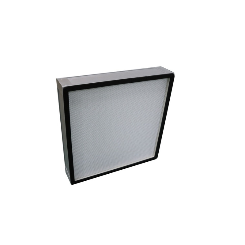 filtro profundo del flujo laminar de Hepa del plisado de la fibra de vidrio 99,99% 0.3u