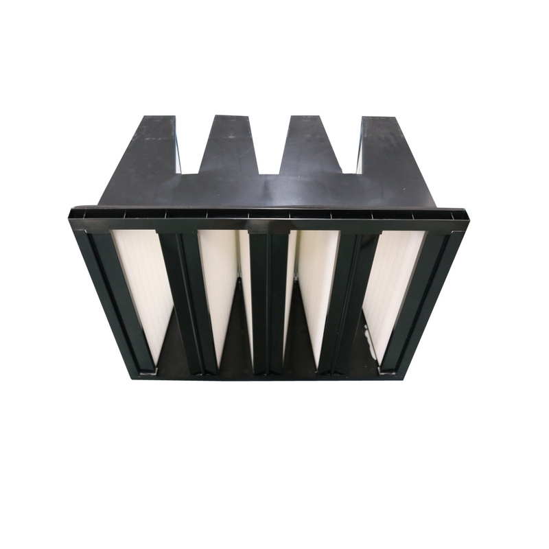 tipo filtro del 95% 0.3um W de aire de la eficacia del medio de filtro del acuerdo para el sistema de la HVAC