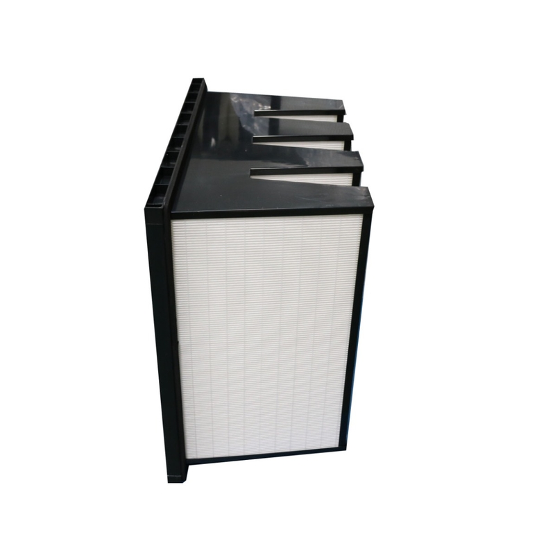 tipo filtro del 95% 0.3um W de aire de la eficacia del medio de filtro del acuerdo para el sistema de la HVAC