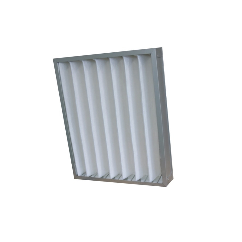 de aluminio 5um de la aleación del marco forma del cuadrado del sistema de ventilación del filtro de aire pre