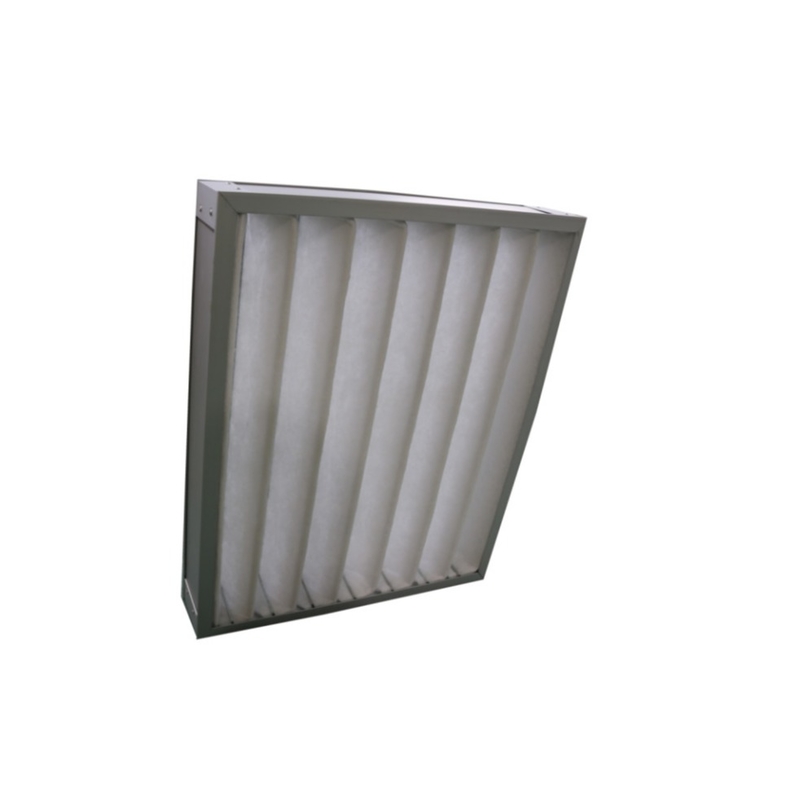 de aluminio 5um de la aleación del marco forma del cuadrado del sistema de ventilación del filtro de aire pre
