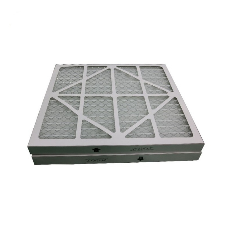 sistema de ventilación plisado los 24*24*2cm del filtro de aire para HVAC G4