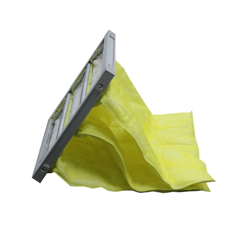 Filtro de aire de bolsas de alta resistencia para salas limpias