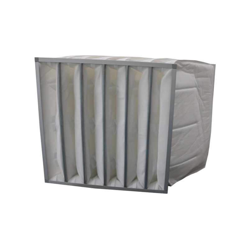 Bolsa de marco de aluminio Filtro de aire Fácil instalación