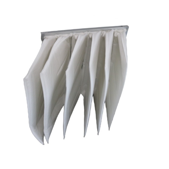 Bolsa de marco de aluminio Filtro de aire Fácil instalación