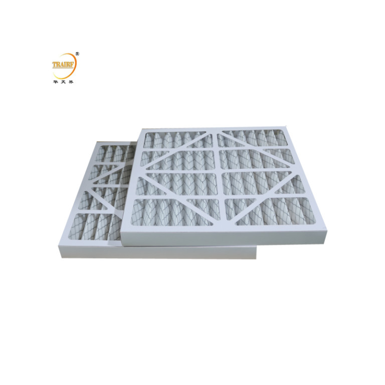 Panel de fibra sintética filtro primario filtro de aire acondicionado para salas limpias