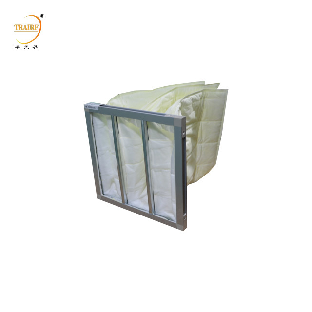 Filtro de aire de bolsillo para medios industriales para filtro de bolsas Ahu