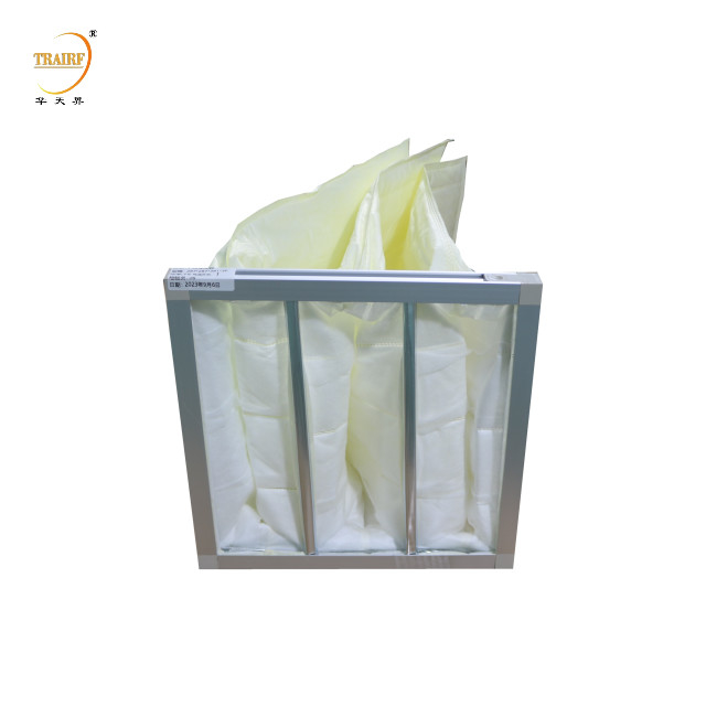 Filtro de aire de bolsillo para medios industriales para filtro de bolsas Ahu